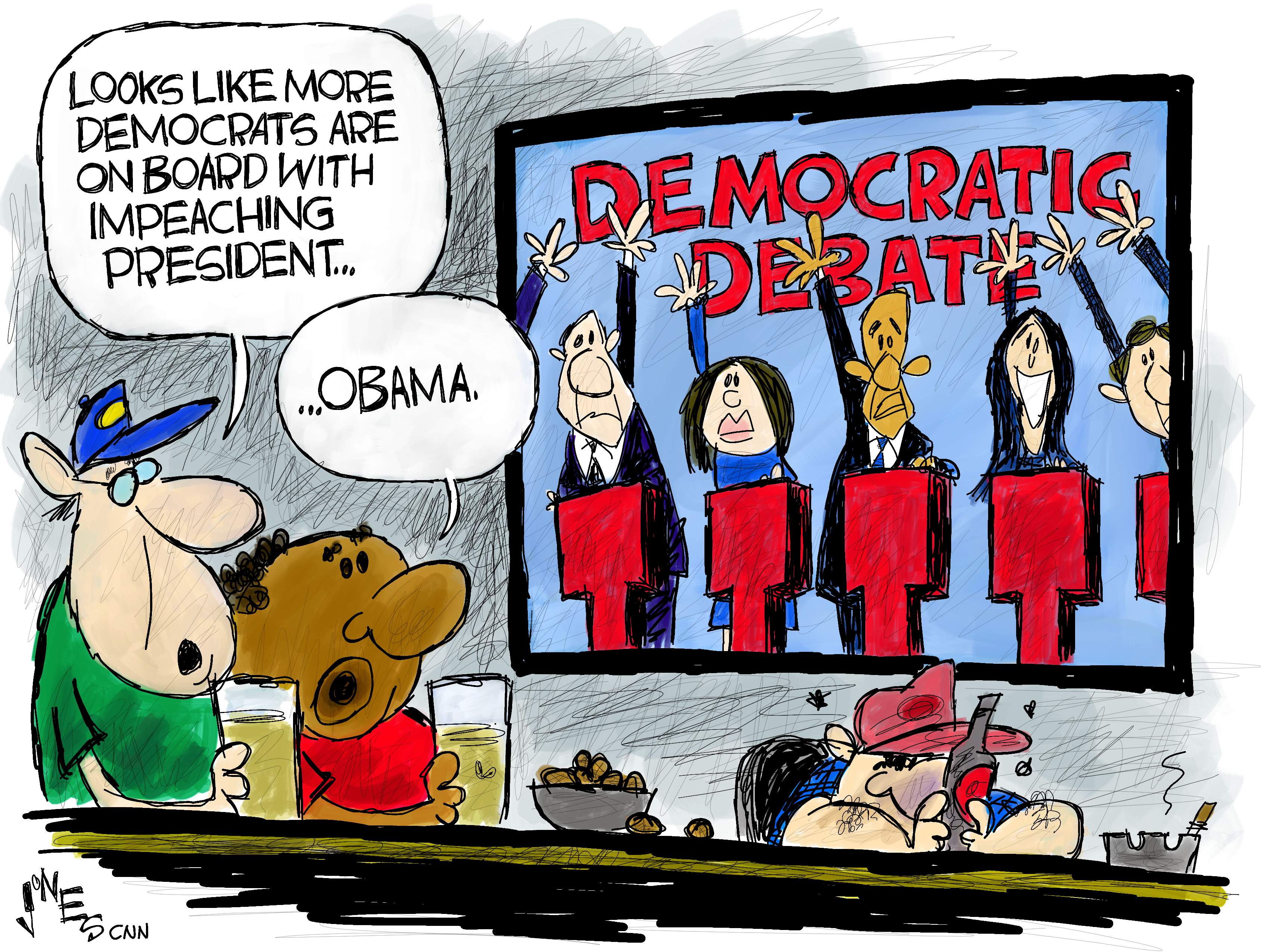Dems Dumb Debate – CLAYTOONZ